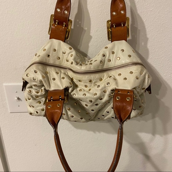 Authentic Be & D Garbo studded leather bag - Picture 3 of 10